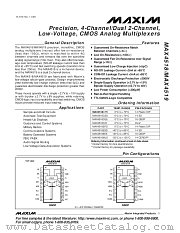 MAX4518C/D datasheet pdf MAXIM - Dallas Semiconductor