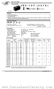 JRC-19F2A12C0.51 datasheet pdf etc