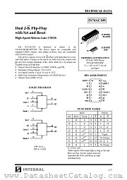 IN74AC109 datasheet pdf INTEGRAL Semiconductor Devices
