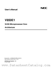 V850E/SV2 datasheet pdf NEC