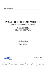 M470L3223DT0-CB3 datasheet pdf Samsung Electronic