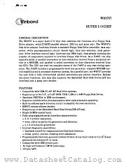 W83757 datasheet pdf Winbond Electronics