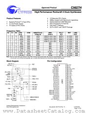 C9827HY datasheet pdf Cypress