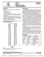 IDT7M1001S40C datasheet pdf IDT