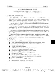 TMP82C37AT-5 datasheet pdf TOSHIBA