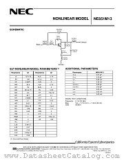 NE851M13 datasheet pdf NEC