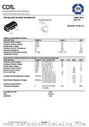 CMBT9012H datasheet pdf Continental Device India Limited