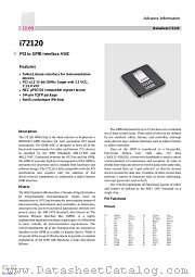 I72120 datasheet pdf etc