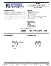 MIC861BC5 datasheet pdf Micrel Semiconductor