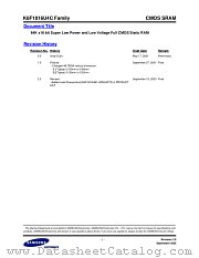 K6F1016U4C-EF55 datasheet pdf Samsung Electronic