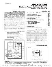 MAX504CSD datasheet pdf MAXIM - Dallas Semiconductor