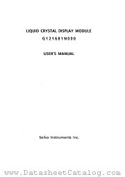 G1216B1N000 datasheet pdf Seiko Instruments Inc