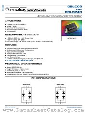 GBLC12C datasheet pdf Protek Devices