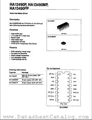HA13490FP datasheet pdf Hitachi Semiconductor