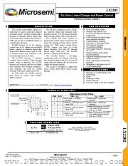 LX2202 datasheet pdf Microsemi