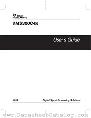 TMS320C4X datasheet pdf Texas Instruments