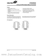 HT82M30A-18DIP-A datasheet pdf Holtek Semiconductor