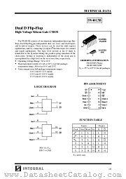 IW4013BD datasheet pdf INTEGRAL Semiconductor Devices