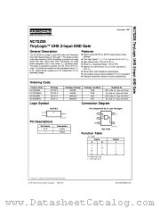 NC7SZ08P5 datasheet pdf Fairchild Semiconductor