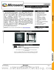 LX5512BLQ datasheet pdf Microsemi