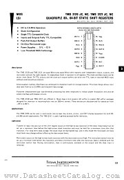 TMS3120JC datasheet pdf Texas Instruments