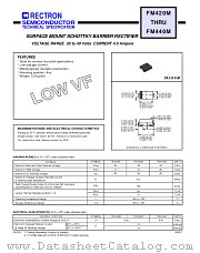 FM440M datasheet pdf Rectron Semiconductor