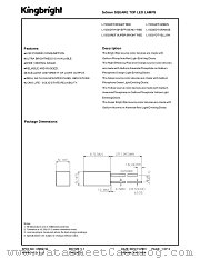 L1553GDT datasheet pdf Kingbright Electronic