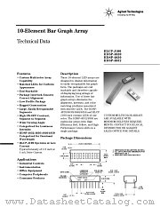 HDSP-4840 datasheet pdf Agilent (Hewlett-Packard)