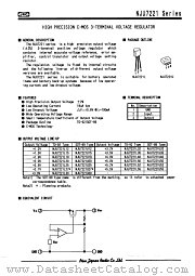 NJU7221L12 datasheet pdf New Japan Radio