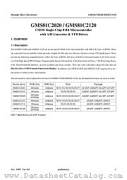 GMS87C2120 datasheet pdf Hynix Semiconductor
