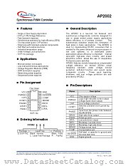 AP2002SLA datasheet pdf Anachip