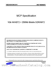 KBE00S003M-D411 datasheet pdf Samsung Electronic