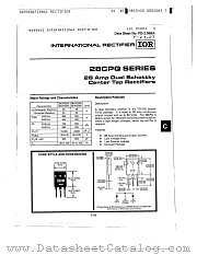 28CPQ030 datasheet pdf International Rectifier