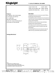 L424HDT datasheet pdf Kingbright Electronic