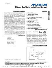 MAX7382CRWB datasheet pdf MAXIM - Dallas Semiconductor
