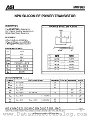 ASIMRF890 datasheet pdf Advanced Semiconductor