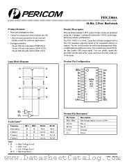 PI5C3384A datasheet pdf Pericom Technology