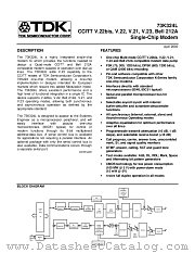 73K324L-IP datasheet pdf TDK Semiconductor