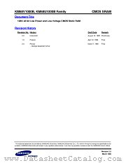 KM68V1000BLR-7L datasheet pdf Samsung Electronic