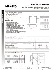 TB3500H-13 datasheet pdf Diodes