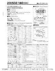 2DI50Z-140 datasheet pdf Fuji Electric