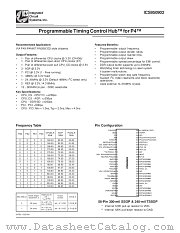 ICS950902YFLF-T datasheet pdf Integrated Circuit Systems