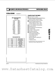 WPS512K8LC-XXXRJMB datasheet pdf White Microelectronics
