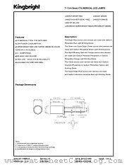 L483SRSGW datasheet pdf Kingbright Electronic