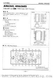 AN6360S datasheet pdf Panasonic