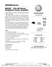 NCP2809A datasheet pdf ON Semiconductor