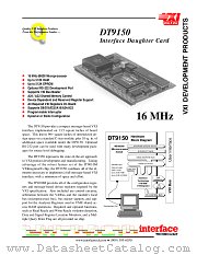 DT9150 datasheet pdf etc