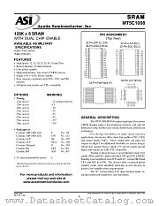 MT5C1008C-45/883C datasheet pdf Advanced Semiconductor