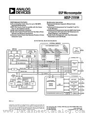 ADSP-2191MBCA-140 datasheet pdf Analog Devices
