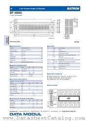 BT44005 datasheet pdf DATA MODUL